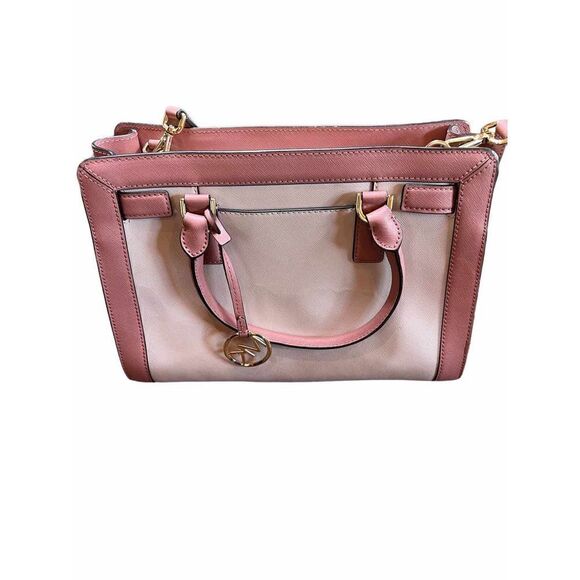 Michael Kors Medium Lesther Satchel in Blossom Pink - Picture 1 of 9
